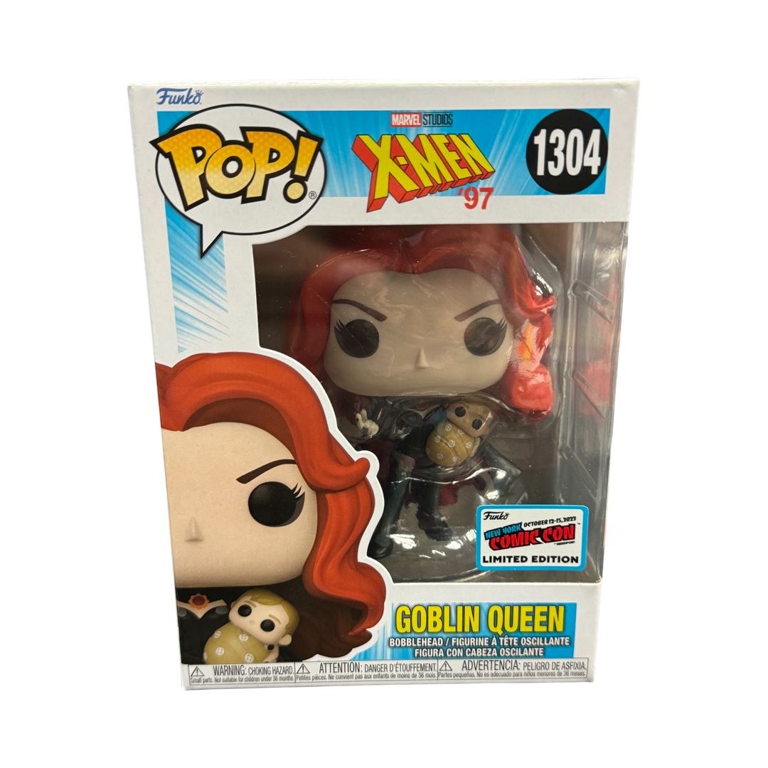 Funko Pop! Marvel X-men 97 Goblin Queen New York Comic Con (Official  Sticker) Exclusive #1304