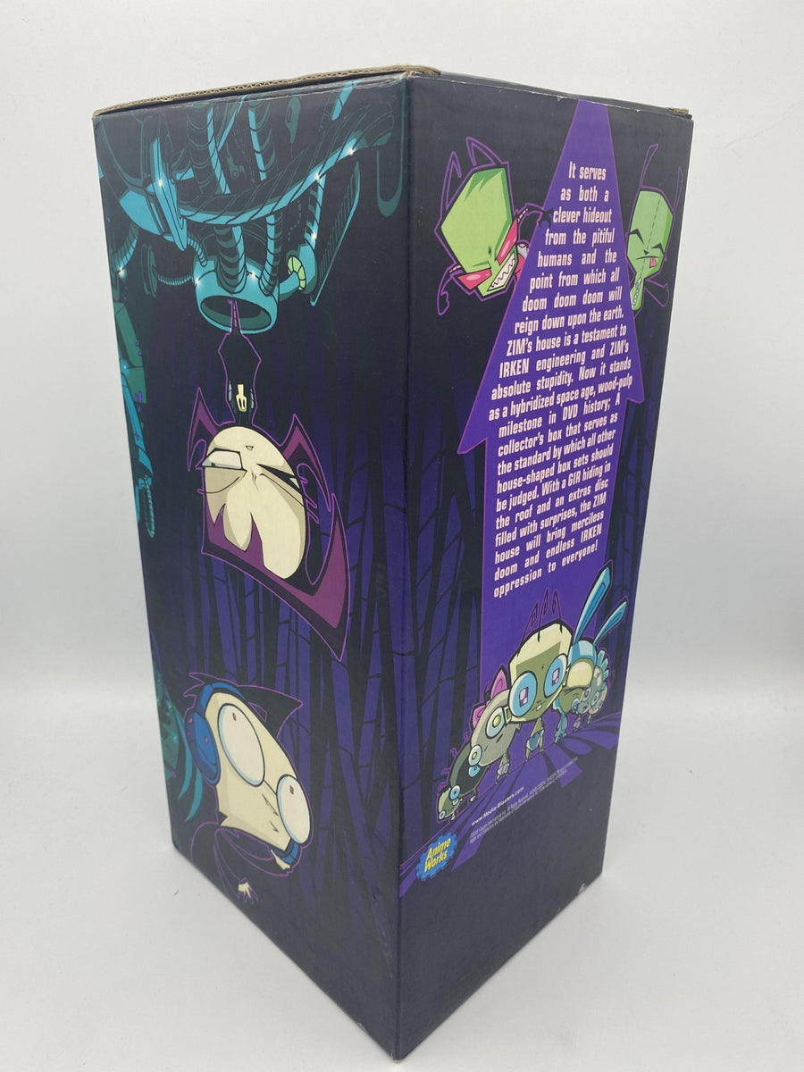 Anime Works hotsell Invader Zim House DVD Box Set Display Vintage see pics