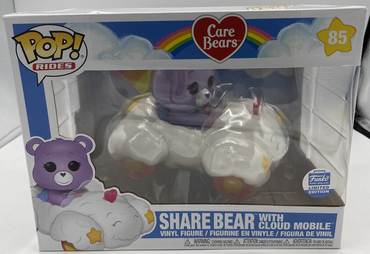 Share Bear Sketchpad Care Bears - Rainbow Cloudz