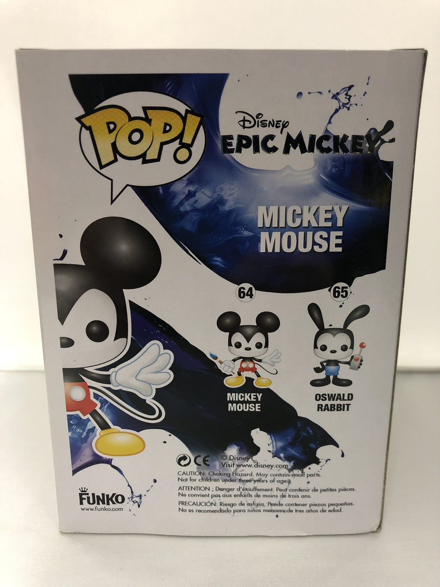 Disney Epic Mickey Pop! Vinyl Figure Mickey Mouse [64] — Fugitive Toys