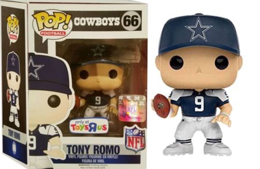 Funko Pop! Football Cowboys Tony Romo Exclusive #66