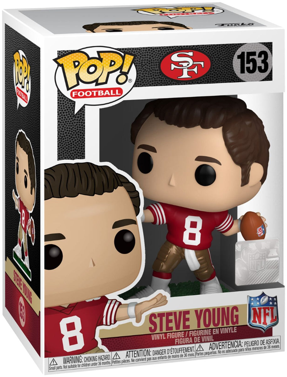 Funko Pop! Football San Francisco 49ers Steve Young #153 – Undiscovered  Realm