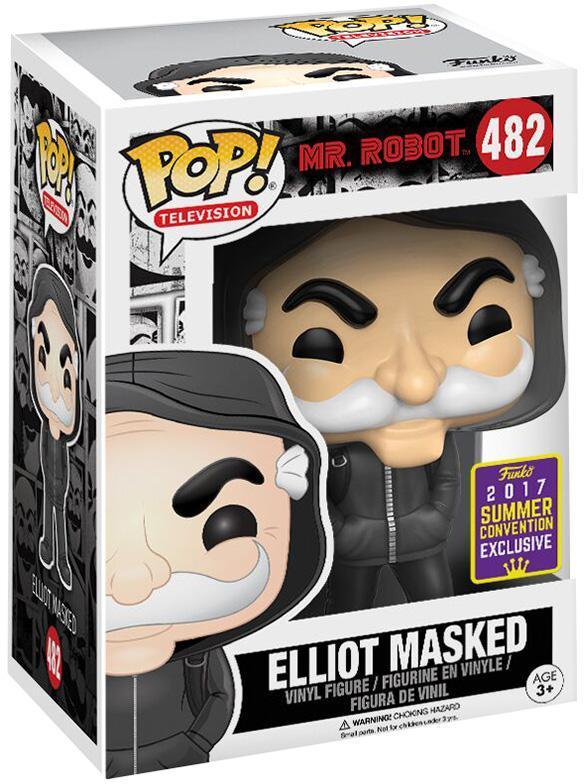 Funko pop mr hot sale robot elliot masked