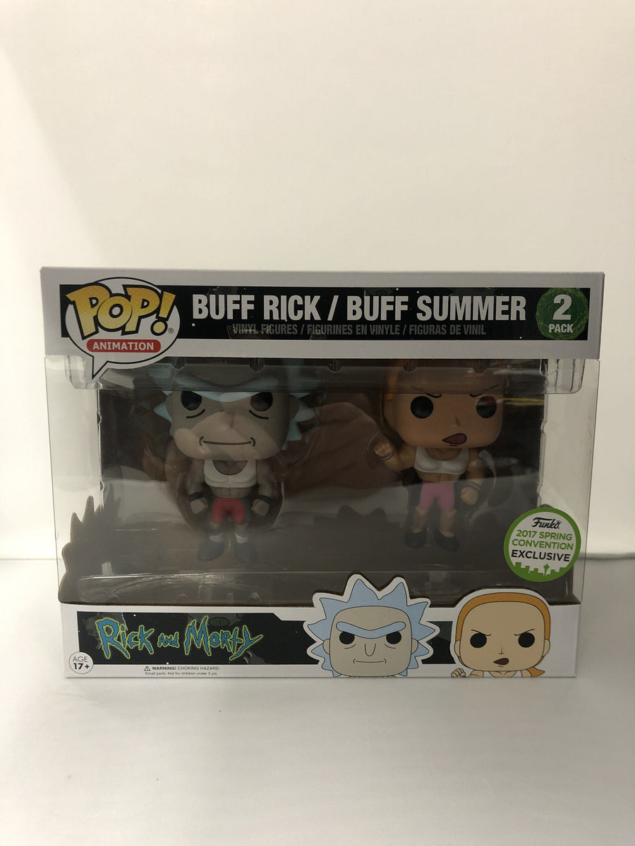 Funko Pop! Rick and Morty Buff Rick and Summer Spring Convention Exclusive  #2