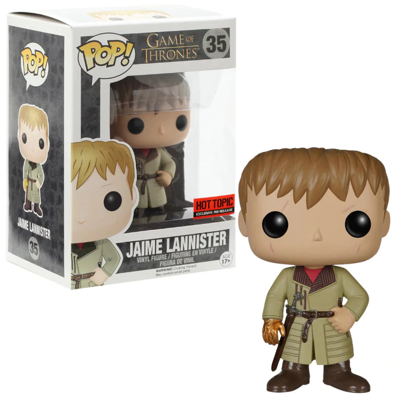 Game of Thrones Jaime Lannister (Gold Hand) Exclusive Funko Pop! #35