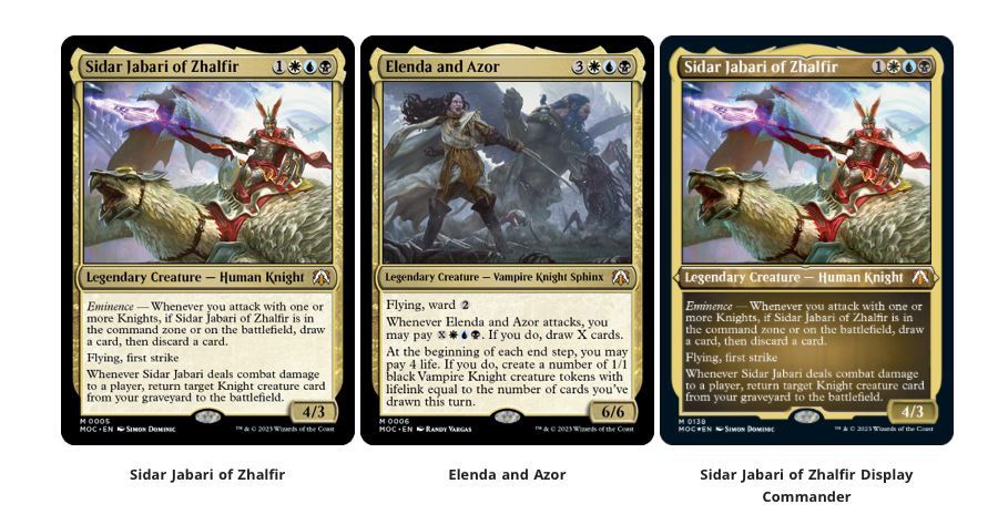 Magic The Gathering March of the Machine Commander Deck - Cavalry Charge  (100-Card Deck, 10 Planechase cards, Collector Booster Sample Pack +