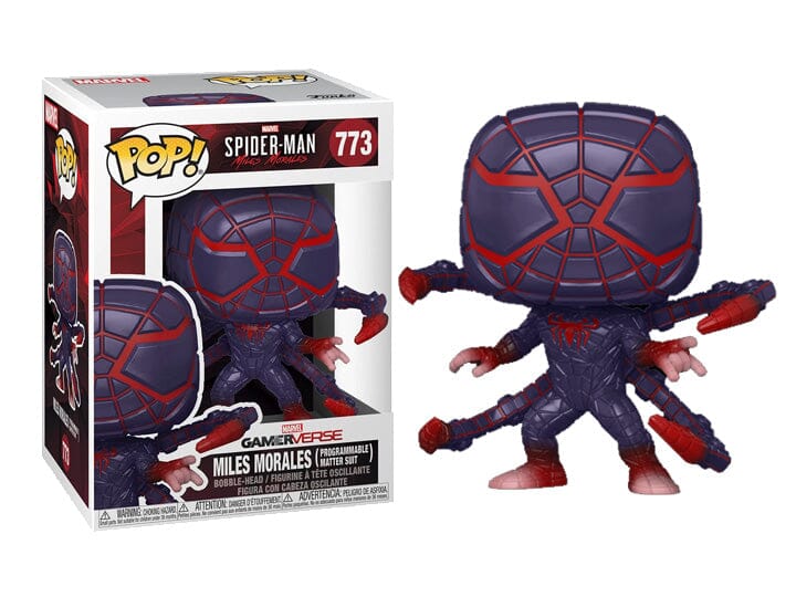 Marvel Spider-Man Miles Morales (Programmable Matter Suit) Funko Pop! –  Undiscovered Realm