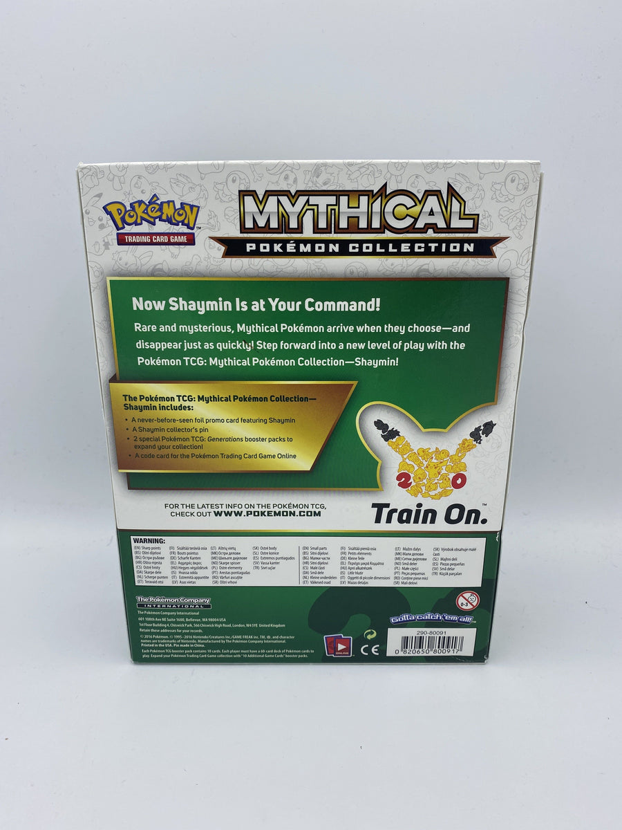 Pokemon Mythical Pokemon Collection sale Box Shaymin