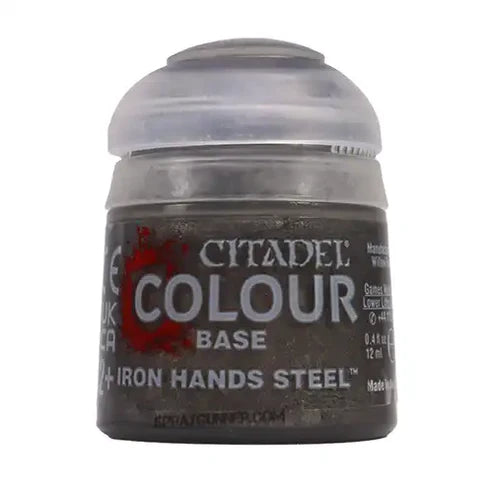 Citadel Base Paint: Iron Hands Steel (12ml)