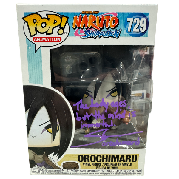 Signed Naruto Shippuden store 729 Orochimaru