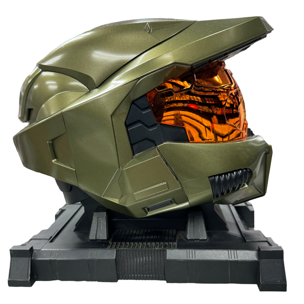 Halo 3 Master Chief Collection Helmet Replica Signed Autographed by Steve Downes (JSA Certified)