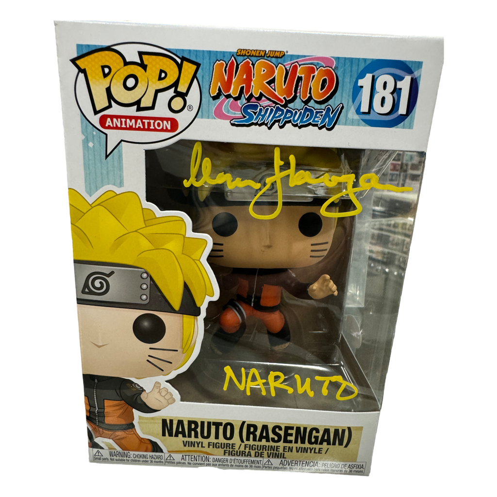 Funko Pop! Naruto (Rasengan) Signed Autographed by Maile Flanagan #181 (JSA Certified) (Style and Colors May Vary)