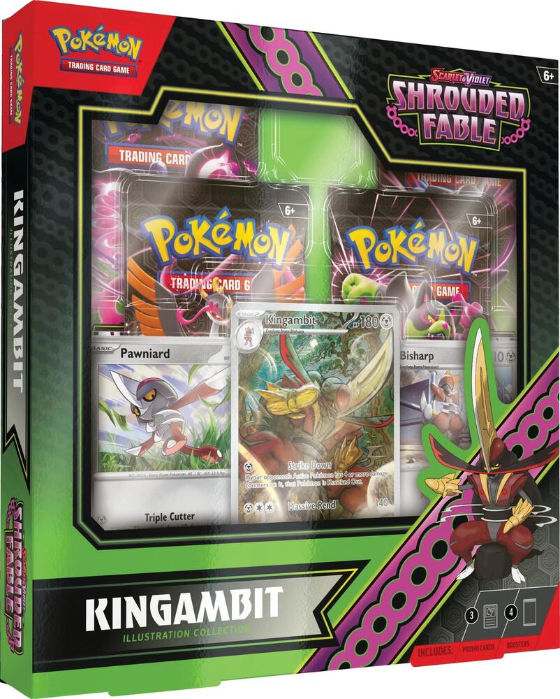 Pokemon Shrouded Fable Kingambit Illustration Collection