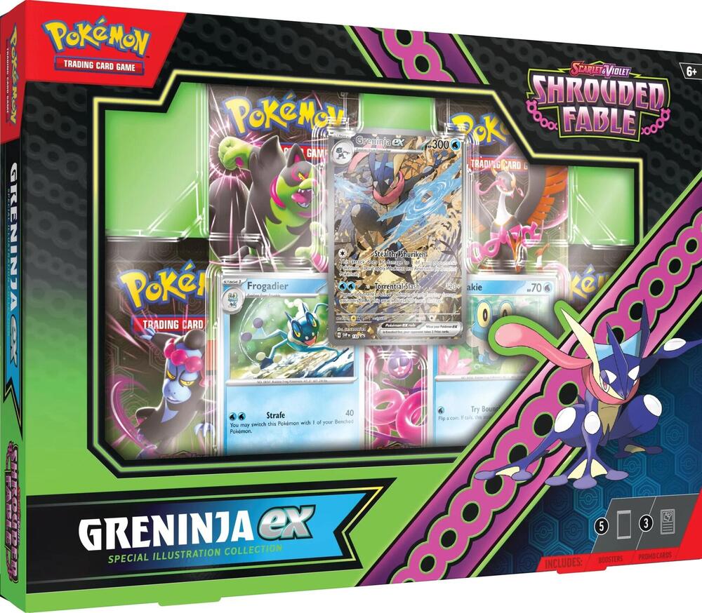 Pokemon TCG Shrouded Fates Greninja ex Special Illustration Collection