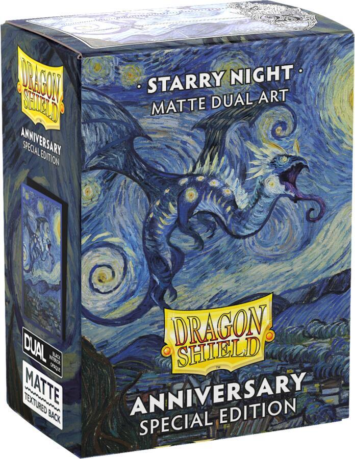 Dragon Shields Starry Night - Matte Dual Art Sleeves