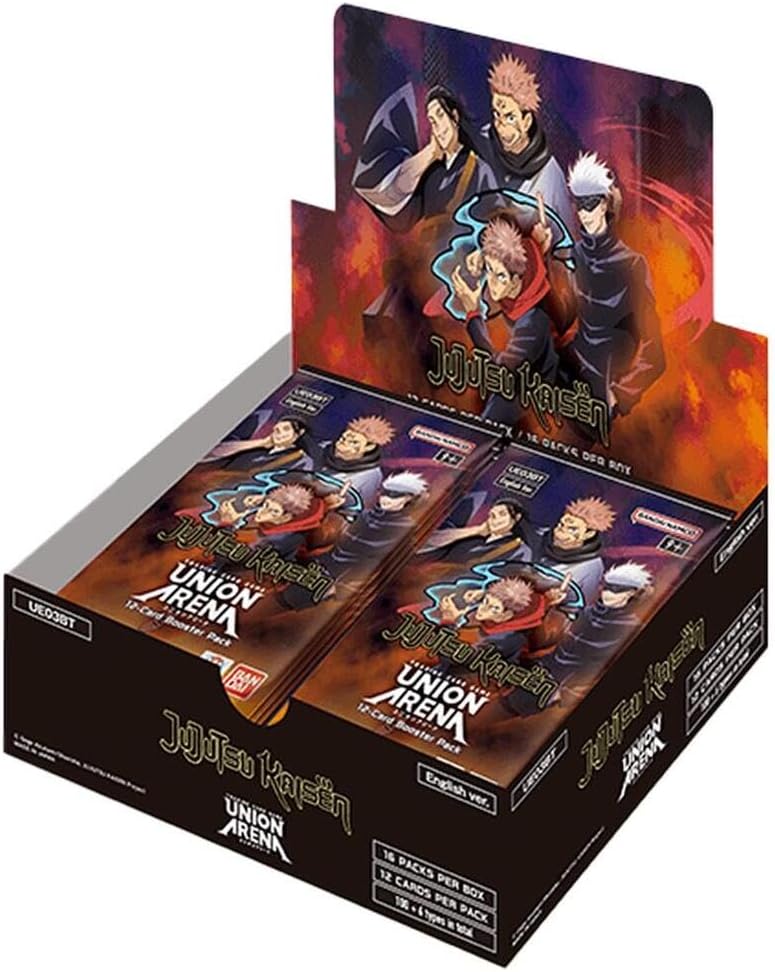 Union Arena Jujutsu Kaisen (English) Booster Box (16  Booster Packs)