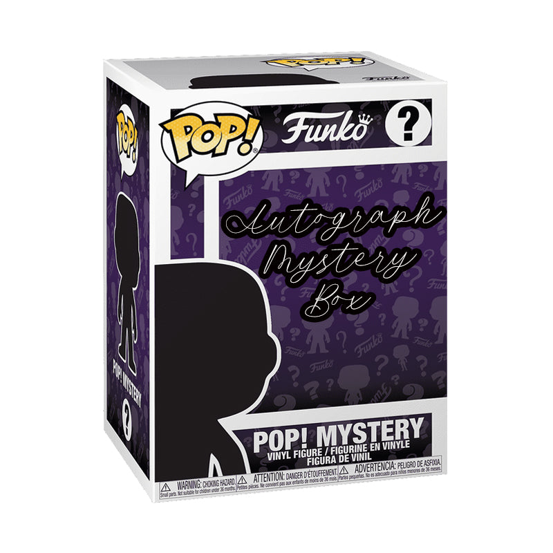 Autograph Funko Pop Mystery Box (Autographed / Signed) Black Friday 2024 Edition