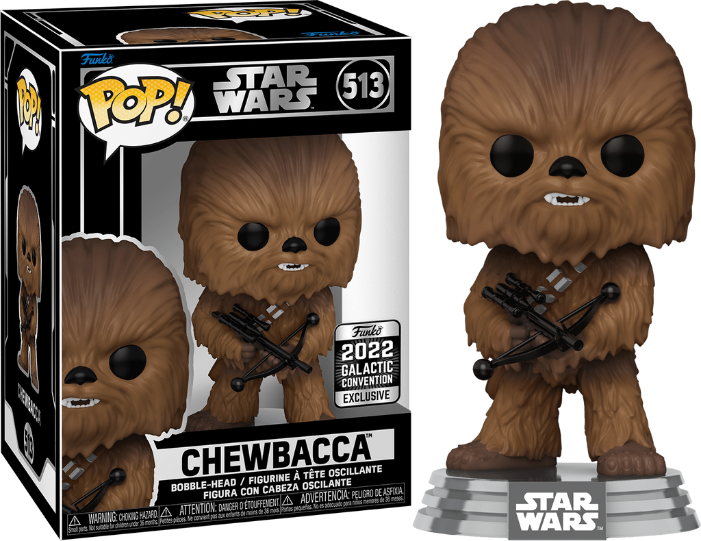 Funko Pop! Star Wars Chewbacca Galactic Convention Exclusive #513