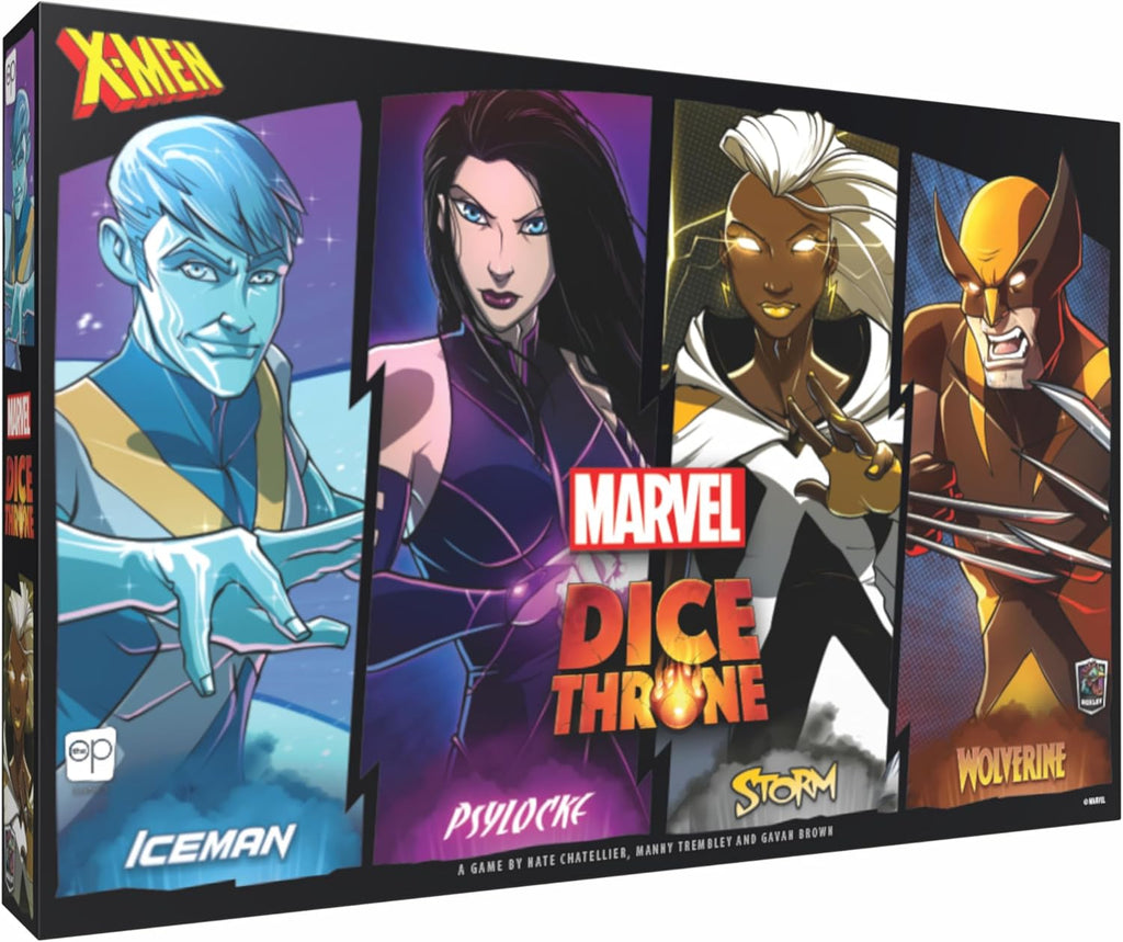 Dice Throne: Marvel X-Men Box 1 (Iceman, Psylocke, Storm, Wolverine)