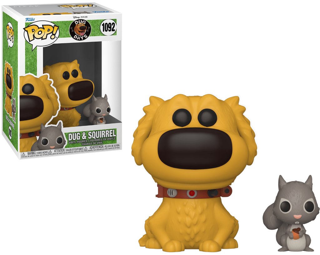 Funko Pop! Dug Days Dug & Squirrel #1092