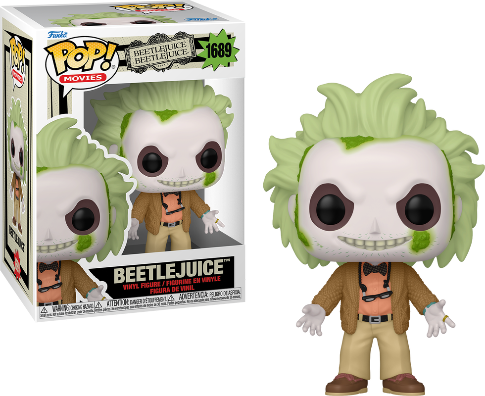 Funko Pop! Beetlejuice 2 Beetlejuice in Cardigan #1689