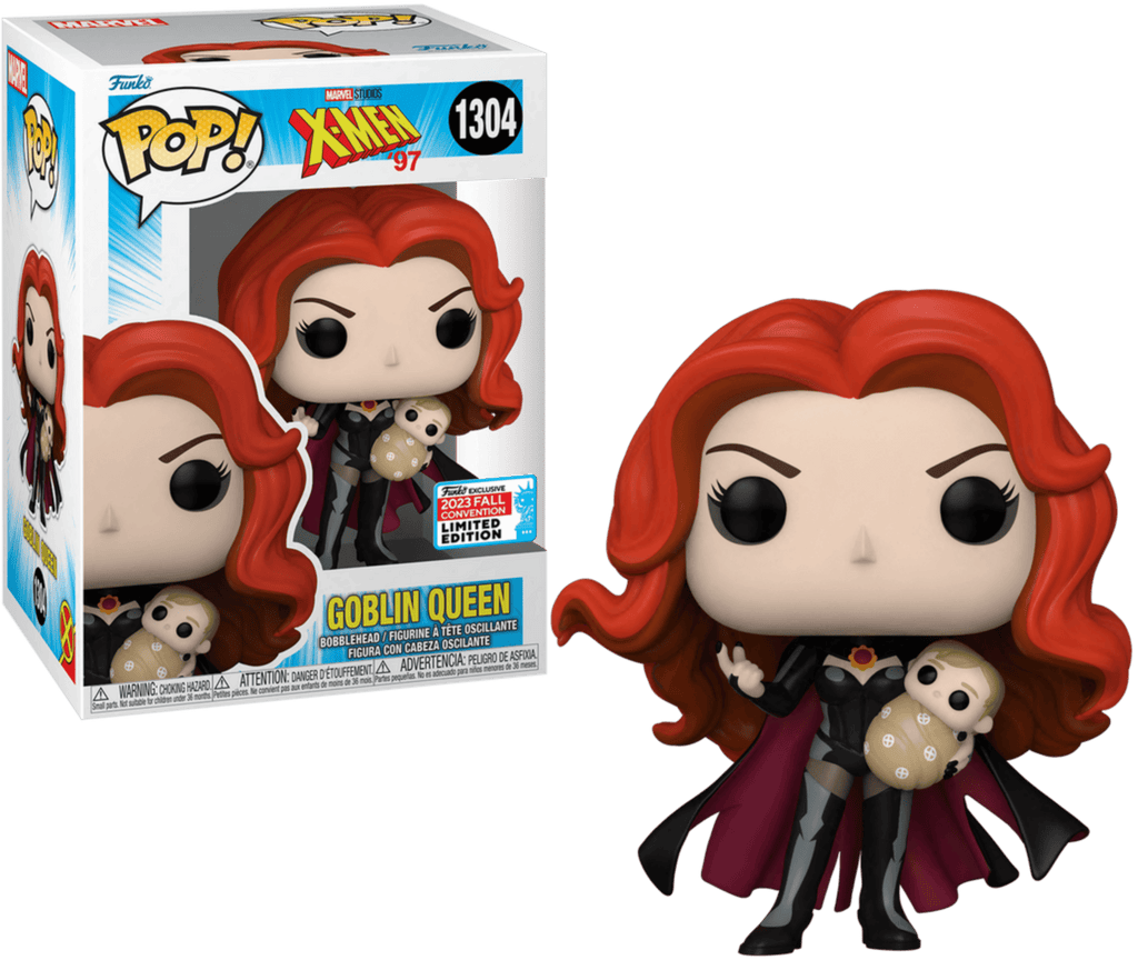 Funko Pop! Marvel X-men 97 Goblin Queen 2023 Fall Convention Exclusive #1304