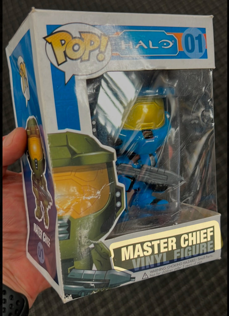 Halo Master Chief (Blue Spartan) Exclusive Funko Pop! #01