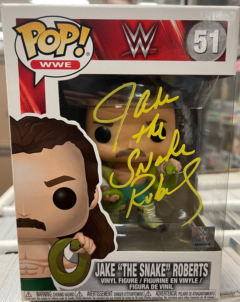 Jake Roberts Signed Autographed Jake 