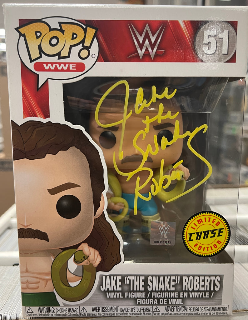 Jake Roberts Signed Autographed Jake 