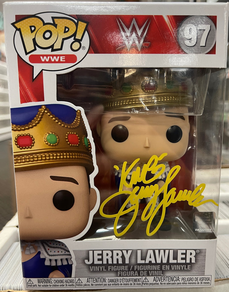 Jerry Lawler Signed Autographed Jerry Lawler Funko Pop! #97 (JSA Certified)