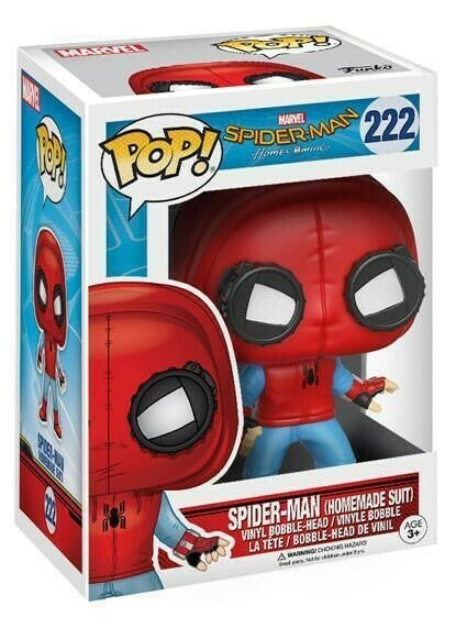 Funko Pop! Spider-Man Homecoming Spider-Man (Homemade Suit) #222