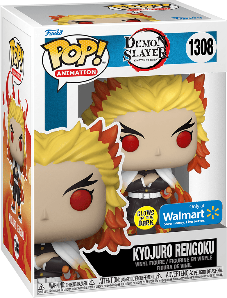 Funko Pop! Demon Slayer Kyojuro Rengoku (Glow) Exclusive #1308