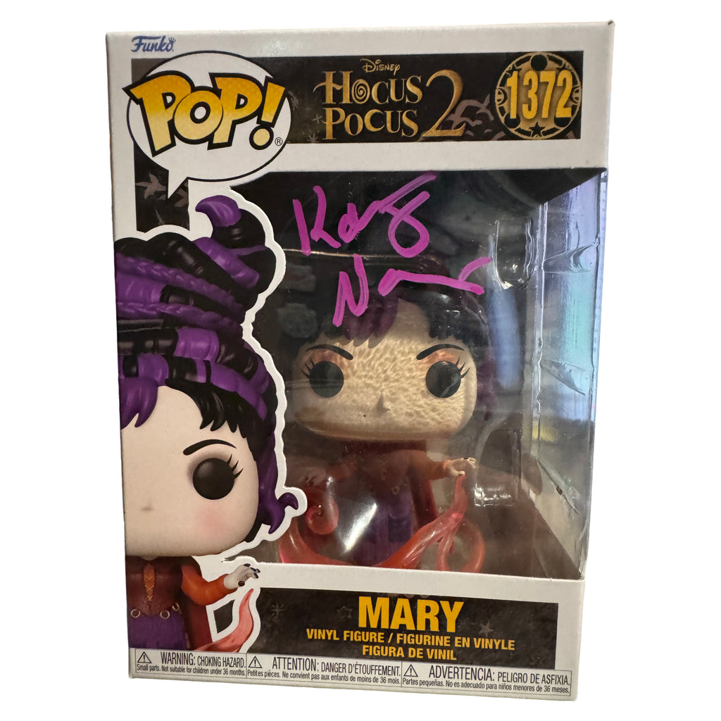 Funko Pop! Hocus Pocus 2 Mary Sanderson (Smoke) Signed Autographed By Kathy Najimy #1372 (JSA Certified)