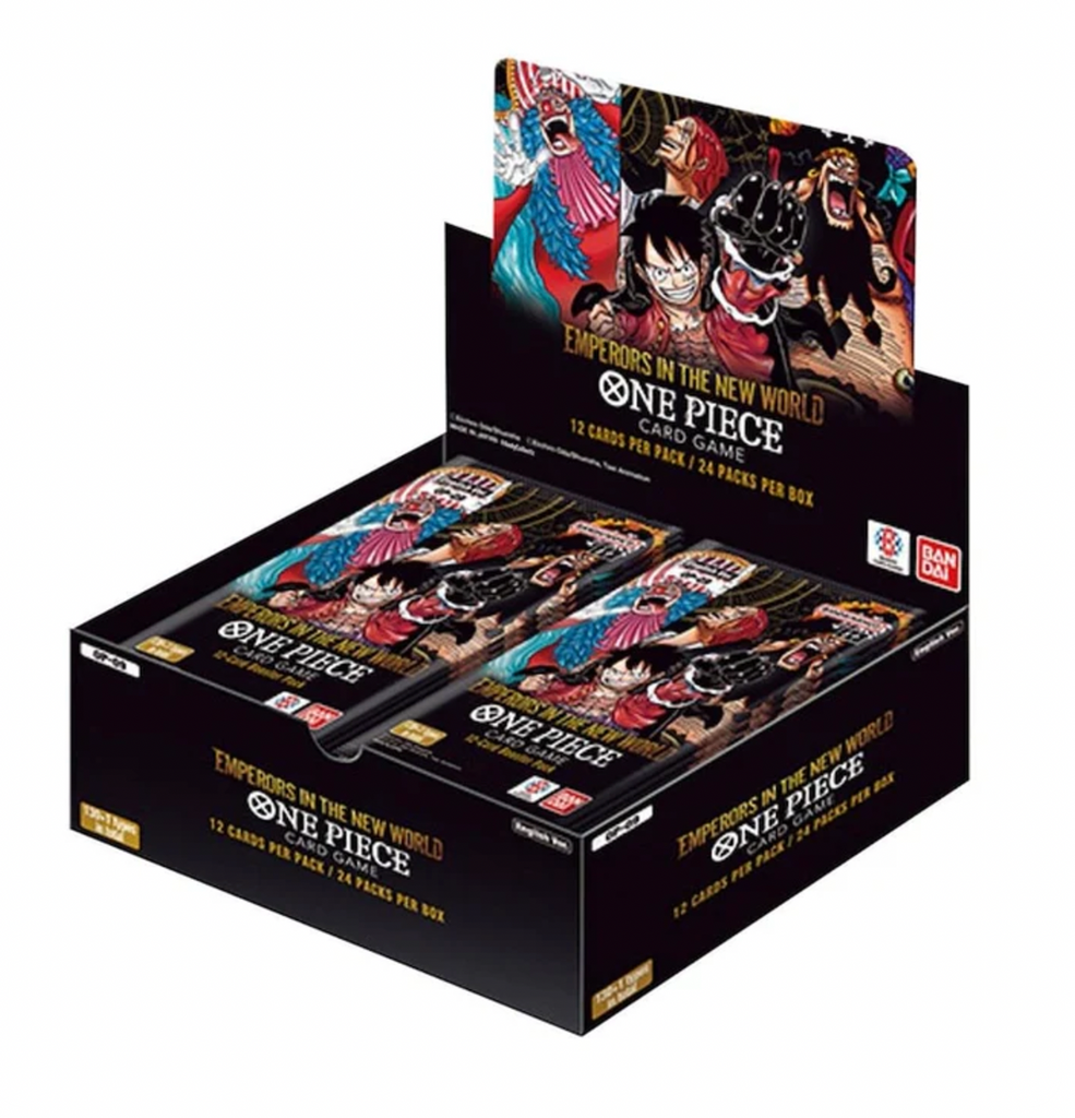 One Piece TCG Four Emperors In The New World (OP-09) English Booster Box (24 Packs)