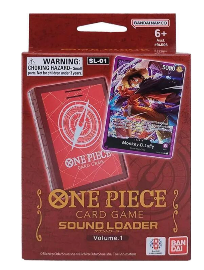 One Piece TCG Sound Loader Money D Luffy Volume 1 (SL-01)