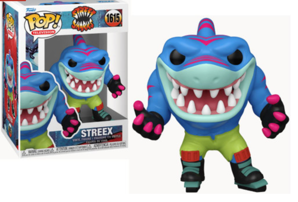 Funko Pop! Street Sharks Streex #1615