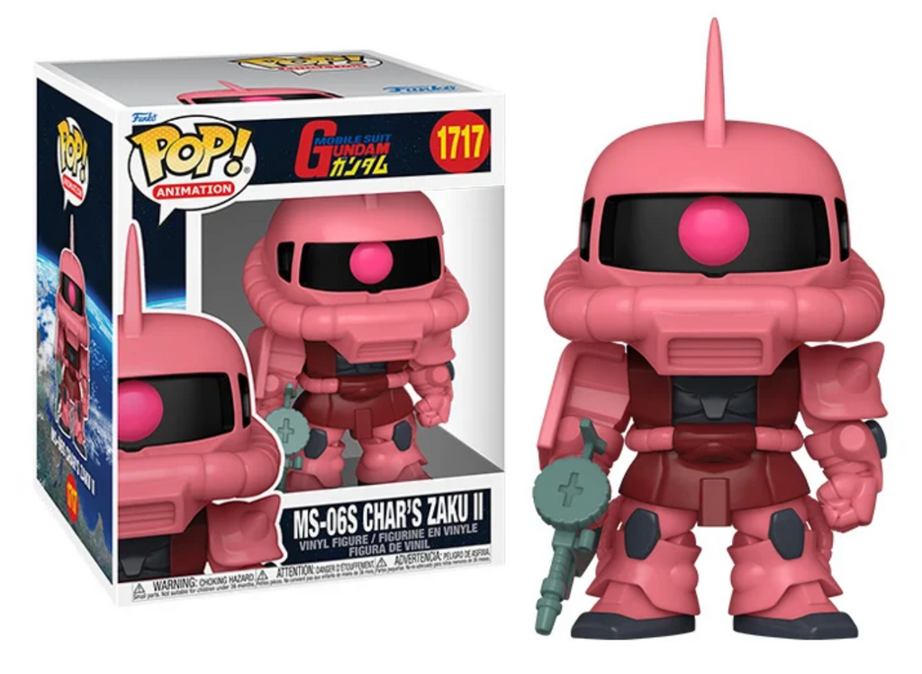 Funko Pop! Mobile Suit Gundam MS-06S Char's Zaku II 6 Inch #1717