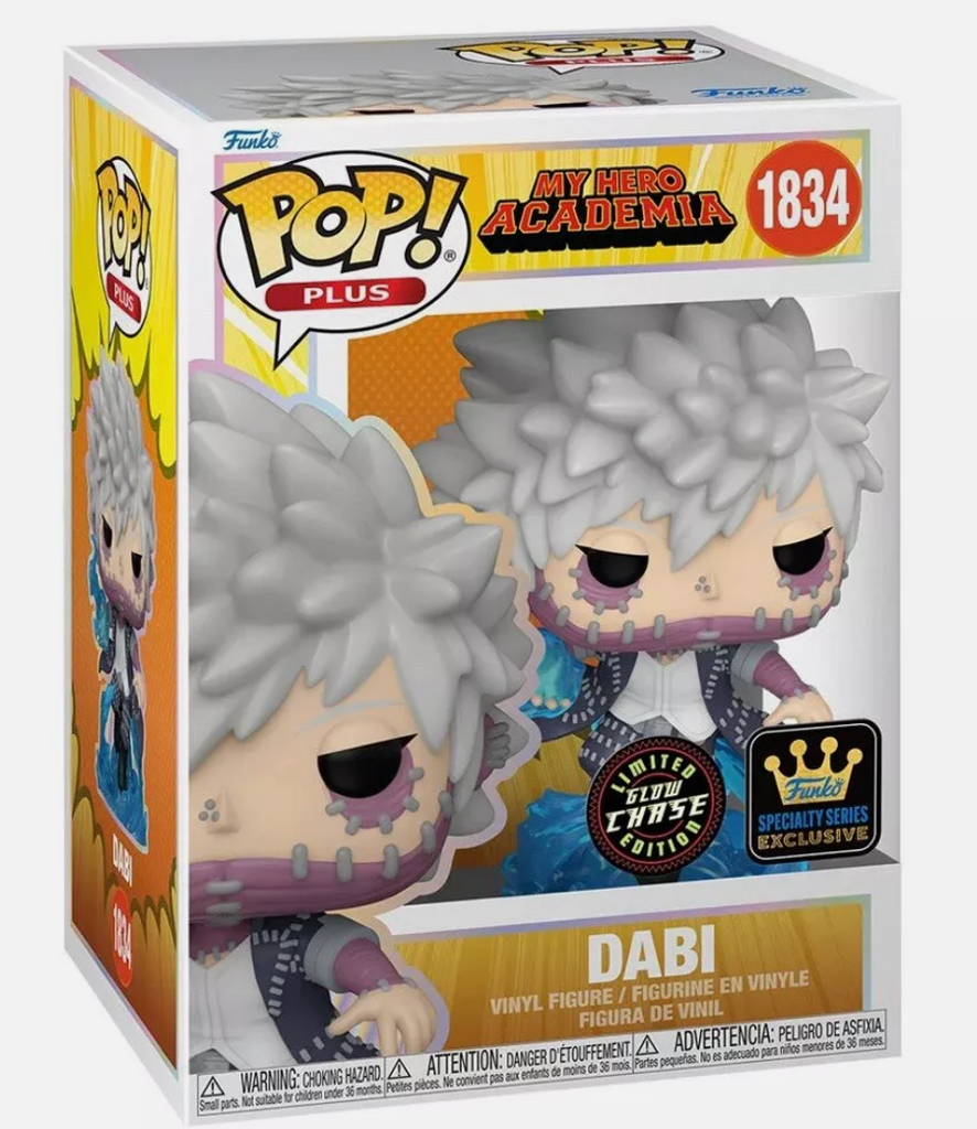 Funko Pop! Plus My Hero Academia Dabi  (Glow) Chase Specialty Series Exclusive #1834