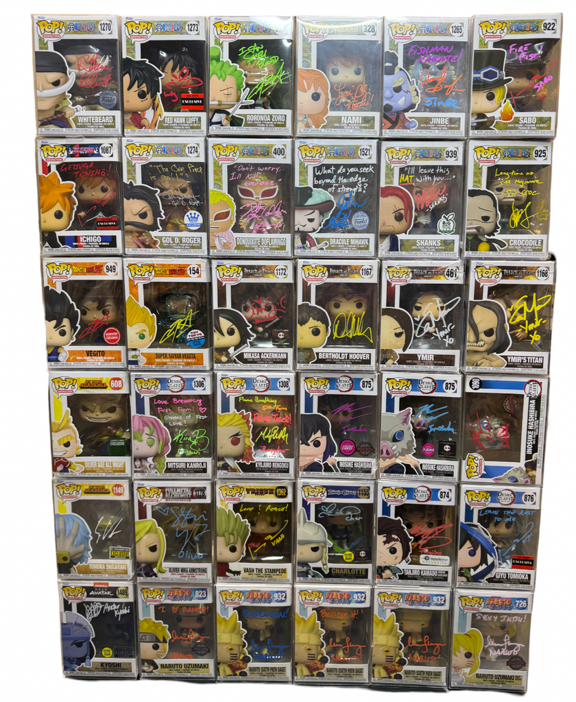 Autograph Funko Pop Mystery Box (Autographed / Signed) 2024 Edition