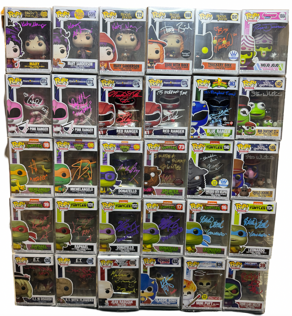 Autograph Funko Pop Mystery Box (Autographed / Signed) 2024 Edition