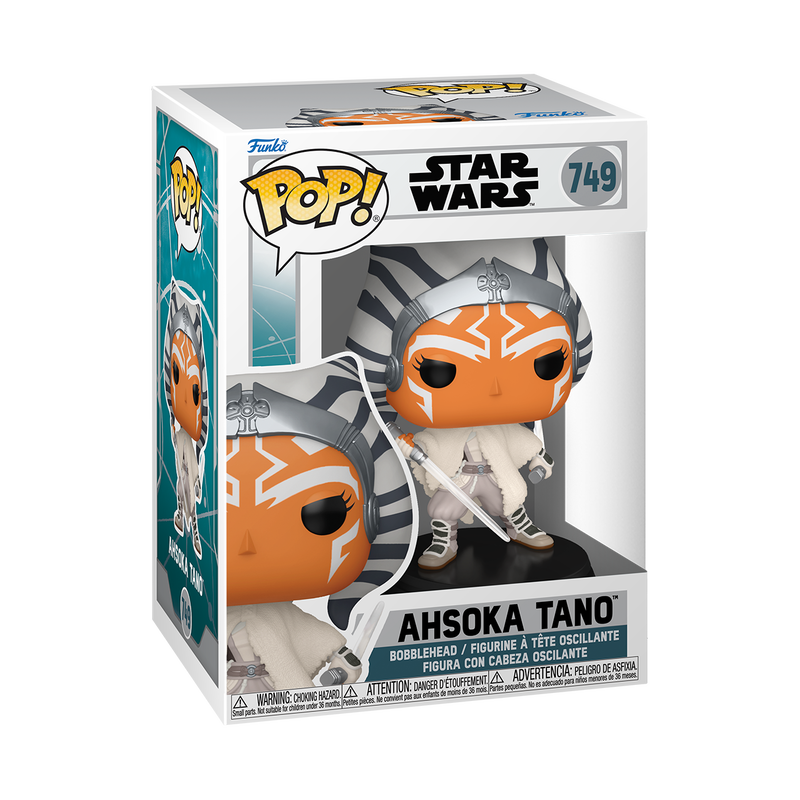 Funko Pop! Star Wars Ahsoka Tano (White Cloak with Lightsabers) #749