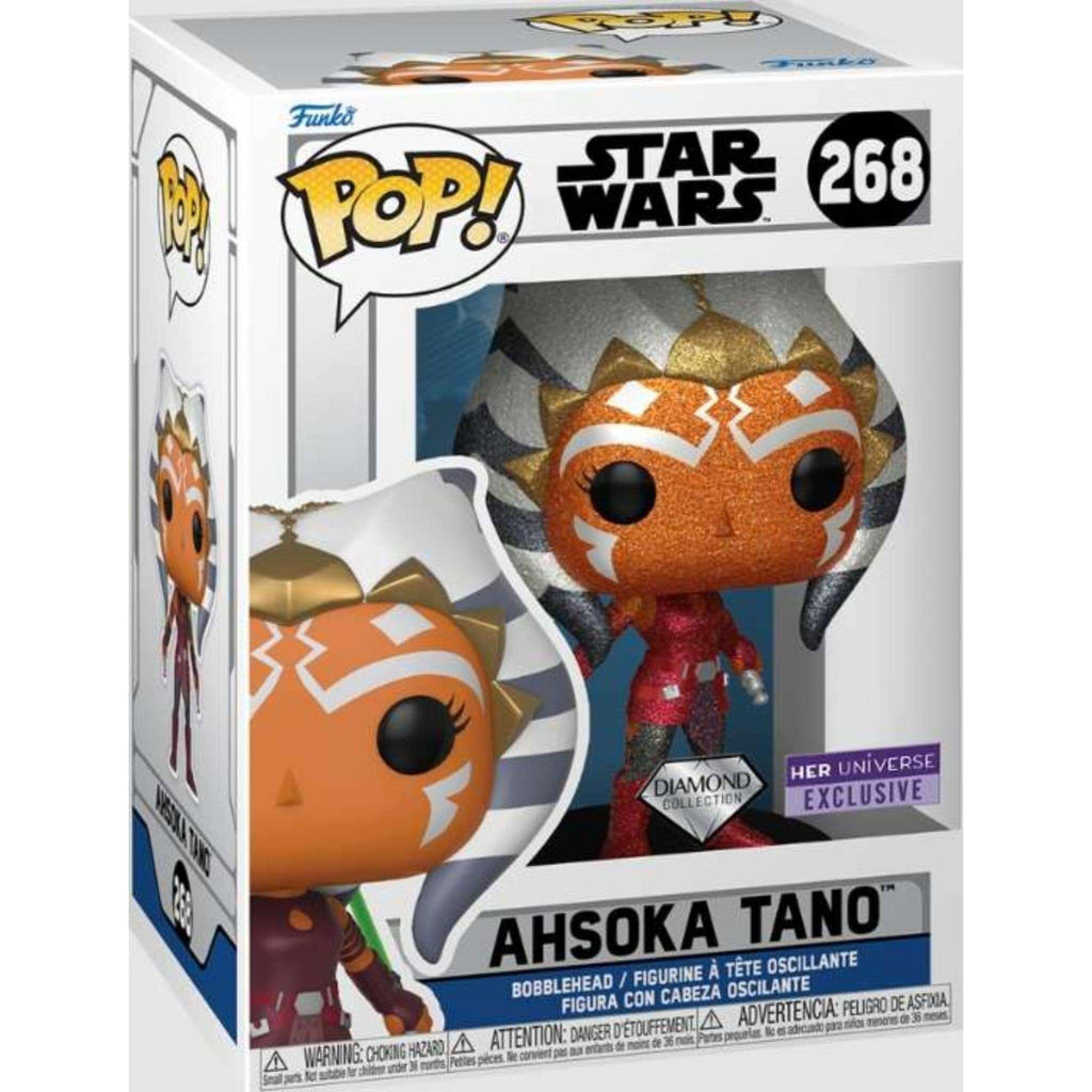 Funko Pop! Star Wars The Clone Wars Ahsoka Diamond Her Universe Exclusive #268