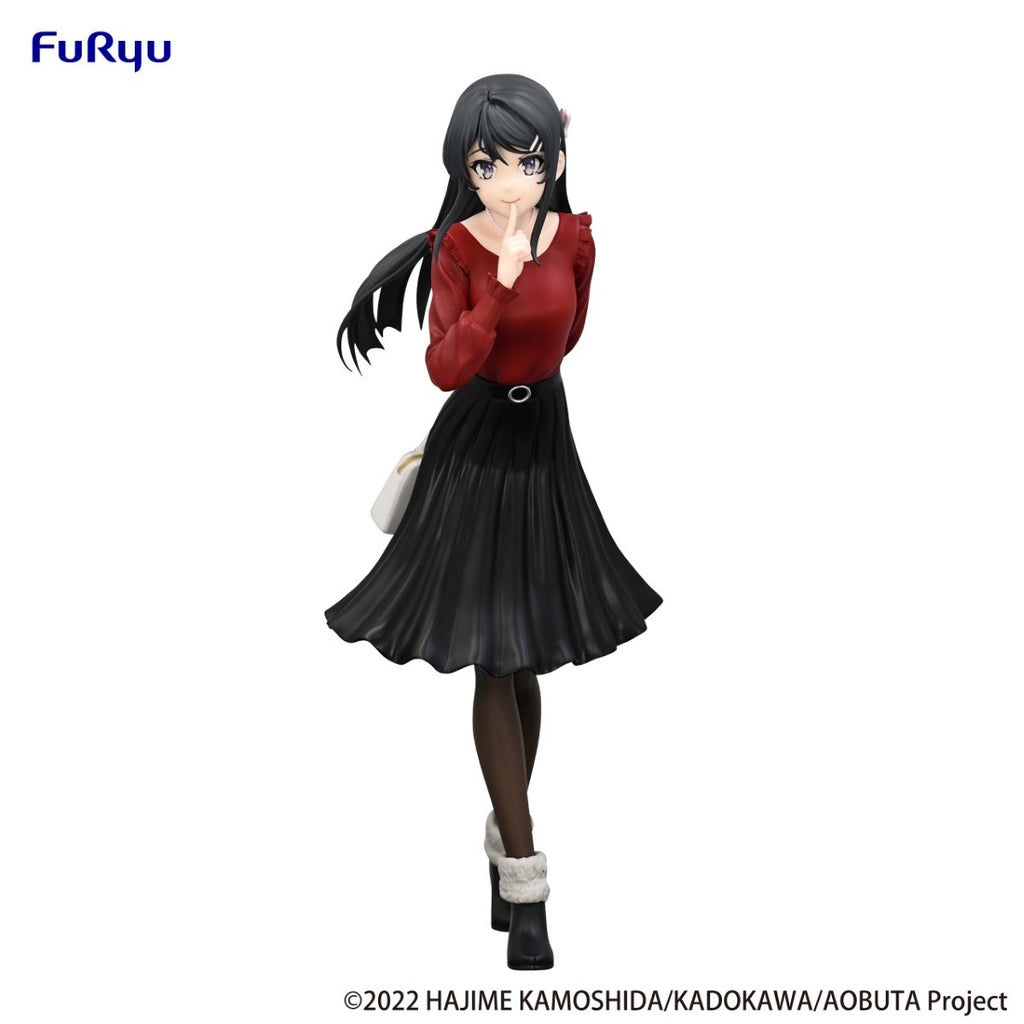 Rascal Does Not Dream of Bunny Girl Senpai Trio-Try-iT Mai Sakurajima (Winter Outfit Ver.) Figure (Pre Order)