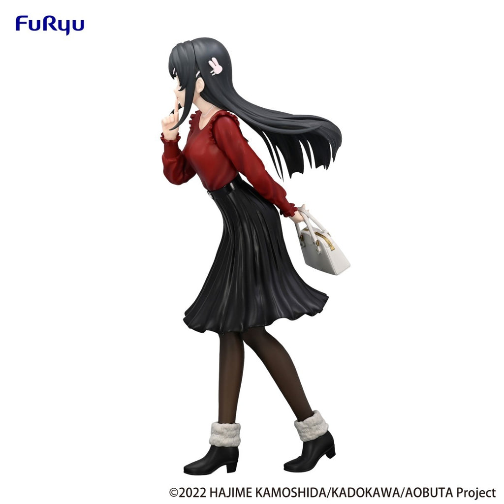 Rascal Does Not Dream of Bunny Girl Senpai Trio-Try-iT Mai Sakurajima (Winter Outfit Ver.) Figure (Pre Order)