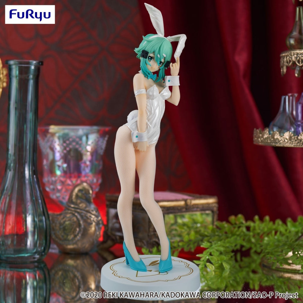 Sword Art Online BiCute Bunnies Sinon (White Pearl Ver.) Figure (Pre Order)