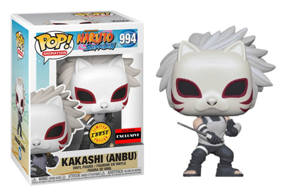 Naruto Shippuden Kakashi (Anbu) Chase Exclusive Funko Pop! #994 (AAA Anime Sticker)