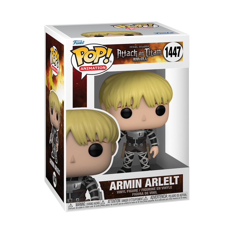 Funko Pop! Attack on Titan Armin Artlelt #1447