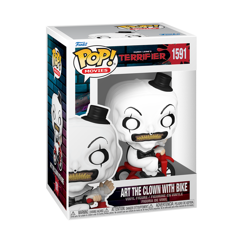 Funko Pop! Terrifier Art the Clown with Bike #1591