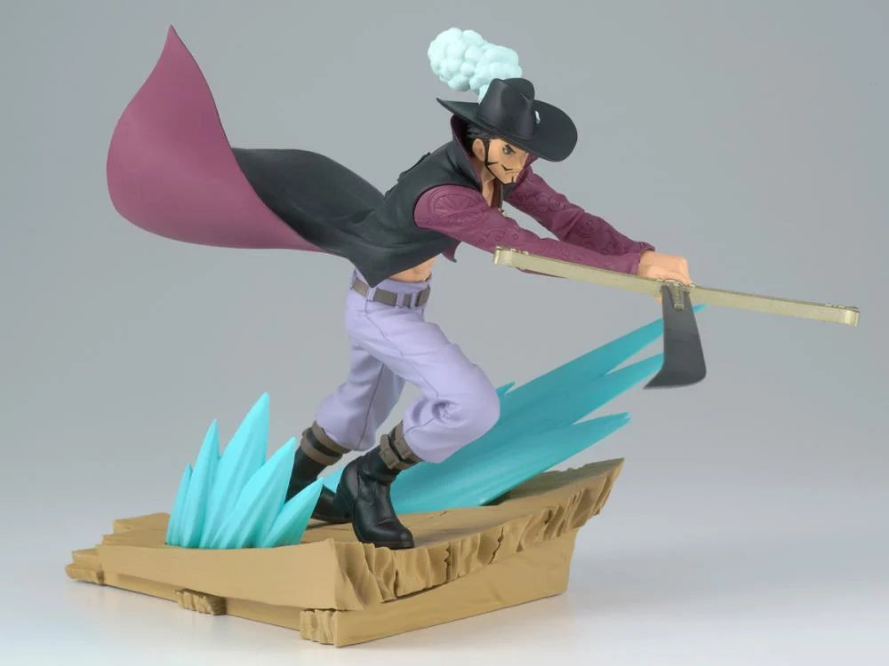 Banpresto One Piece Senkozekkei Dracule Mihawk Figure (Pre Order)