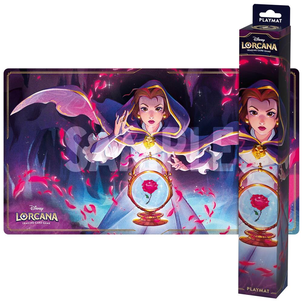 Disney Lorcana TCG Playmat Belle Accomplished Mystic 